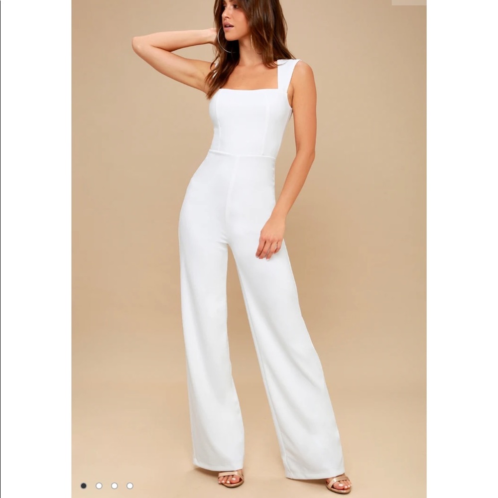 Lulus White Jumpsuit